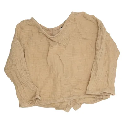 Blus (Beige) från The Simple Folk Ekologisk bomull