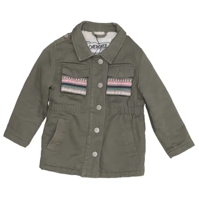Veste (Vert) de Cherokee Coton, Polyester