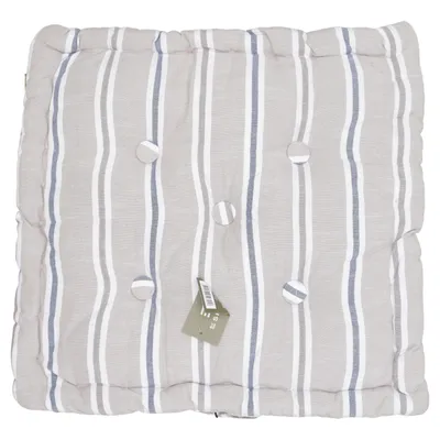 Coussin de siège (Beige, Blanc, Bleu) de Skagen Coton