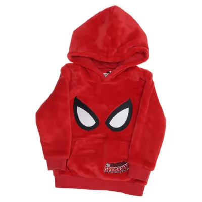 Huvtröja (Röd) från Marvel Bomull, Elastan, Polyester