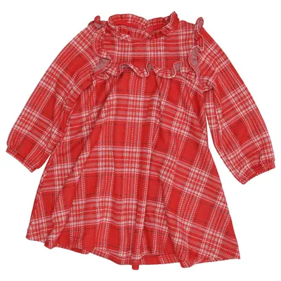 Dress (Red, White) from So Cute Elastane, Polyester, Viscose