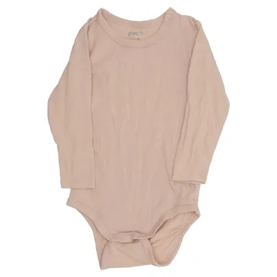 Romper (Beige) van Petit Katoen, Elastaan