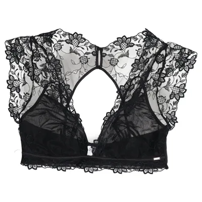 Bralette (Black) from Noir by Hunkemöller Elastane, Polyamide, Polyester