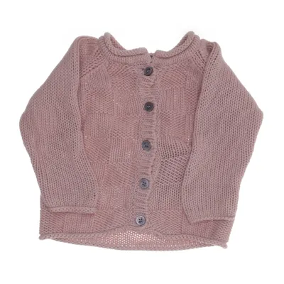 Cardigan (Pink) fra Noa Noa Miniature Økologisk bomuld