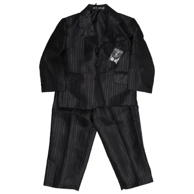Suit (Black) from K&S Star Cotton, Polyester
