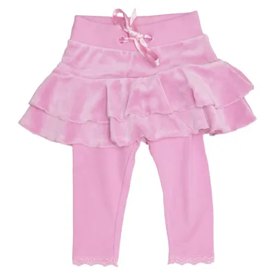 Legging (Rose) de Kids by Lindex Coton, Élasthane, Polyester