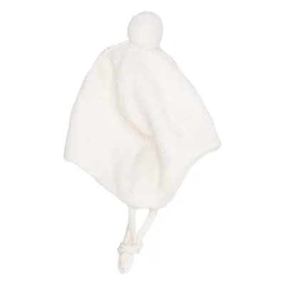 Bonnet à pompon (Blanc) de Reima Coton, Élasthane, Laine
