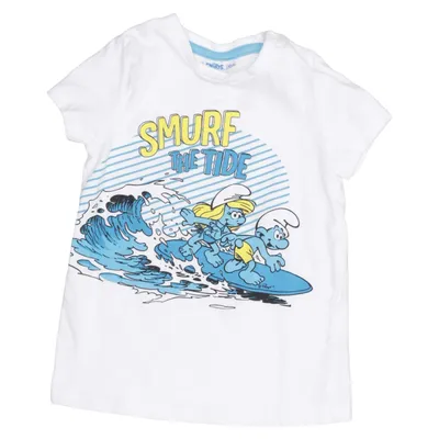 T-shirt (Wit, Meerkleurig) van The Smurfs
