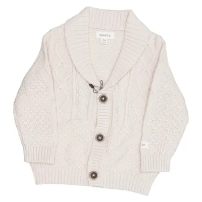 Kofta (Beige) från Newbie by KappAhl Bomull