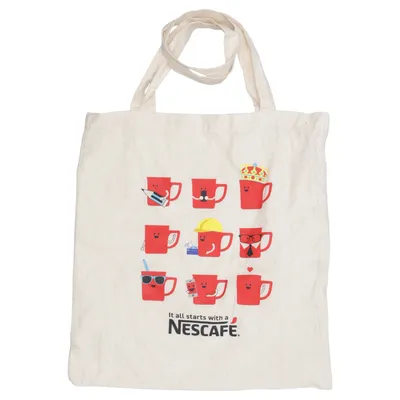 Sac en toile (Beige, Multicolore) de Nescafé