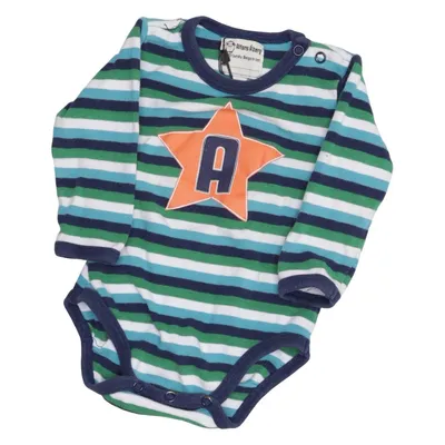 Romper (Blauw, Groen, Wit) van Alfons Åberg Katoen