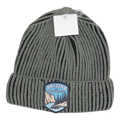 Beanie-Mütze (Grau, Schwarz) von Yigga Acryl