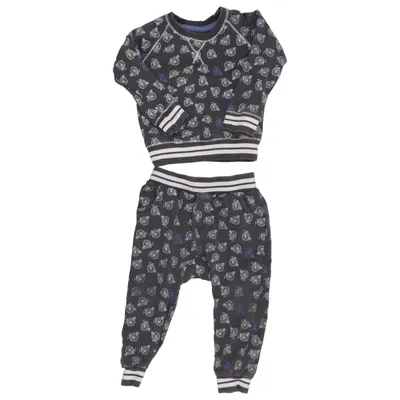Loungewear (Grå, Blå, Flerfarvet) fra MyWear Baby Bomuld, Elastan