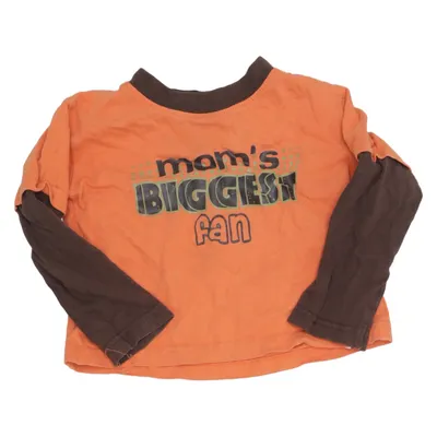 Lange mouwen shirt (Oranje, Bruin) van Early Days Katoen