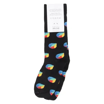 Chaussettes (Noir, Multicolore) de Sock Club Coton, Élasthane, Polyamide