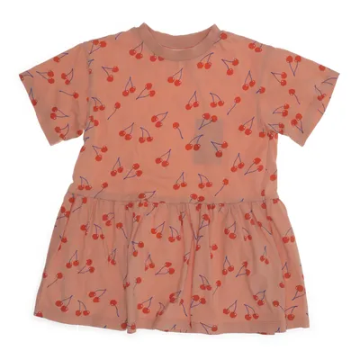 Klänning (Beige, Röd) från Arket Bomull, Polyester