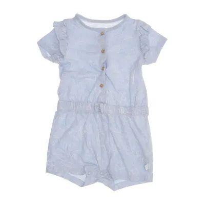 Rompers (Blue, White) from Baby Club Cotton, Polyester