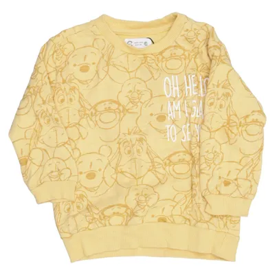 Sweatshirt (Gul) fra Cubus Mini Økologisk bomuld