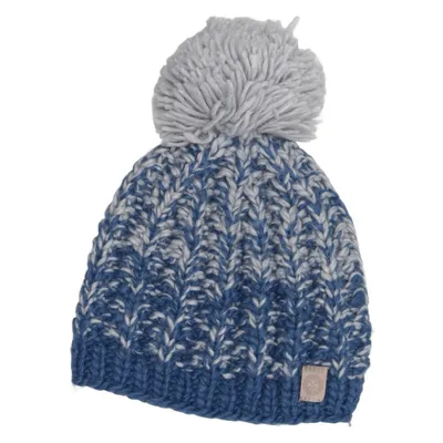 Bonnet à pompon (Bleu, Gris) de Barts Acrylique, Polyester, Laine