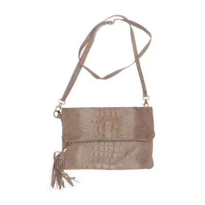 Shoulder-bag (Brown) from Genuine Leather