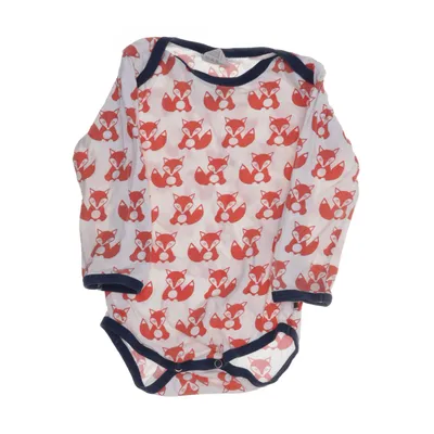 Body (Vit, Röd, Blå) från Loud + Proud Ekologisk bomull