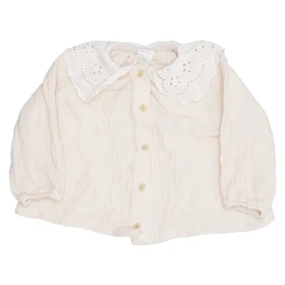 Blus (Beige) från H&M Bomull