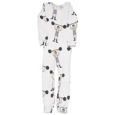 Barboteuse (Blanc, Multicolore) de Mini Rodini Coton biologique
