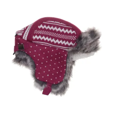 Trapper hat (Pink, White, Gray) from Ice Peak Acrylic, Polyester