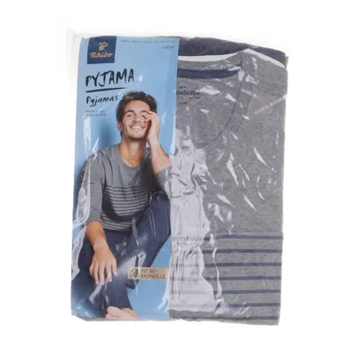 Pyjamasz (Blå, Grå) fra Essentials by Tchibo Økologisk bomuld