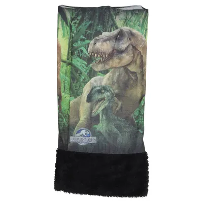 Halsvärmare (Grön, Svart, Flerfärgad) från Jurassic World Polyester