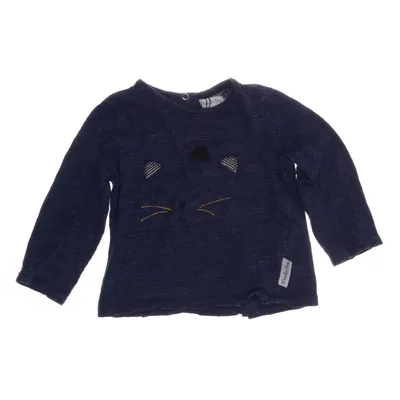 Långärmad t-shirt (Blå) från Moulin Roty Bomull, Linne, Modal