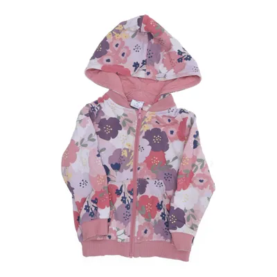 Huvtröja (Rosa, Flerfärgad) från Polarn O. Pyret Ekologisk bomull