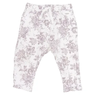 Leggings (White, Purple) from Newbie by KappAhl Cotton