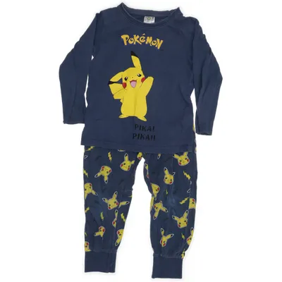 Pajamas (Blue, Multicolored) from Pokémon Cotton