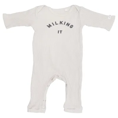 Rompertjes (Milking It) van Ando x Claude & Co Elastaan, Organisch katoen