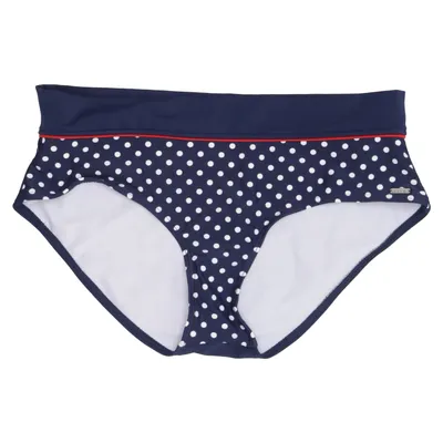 Bas de bikini (Bleu, Blanc) de Abecita Élasthane, Polyamide