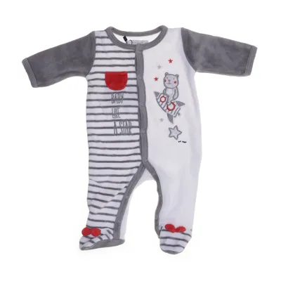 Sparkdräkt (Grå, Vit, Röd) från Baby Baby
