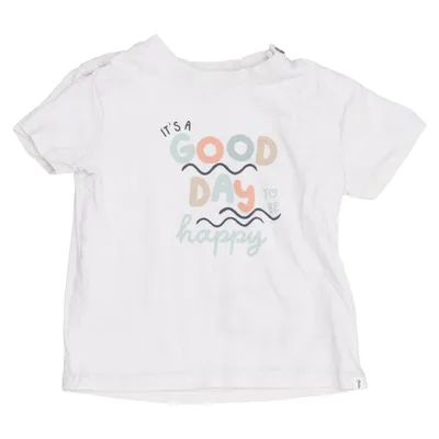 T-shirt (Beige) van Topomini Organisch katoen