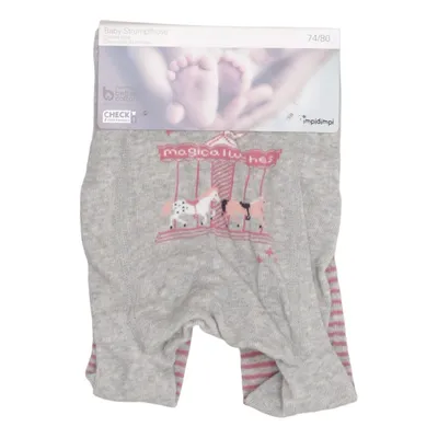 Tights (Gray, Pink) from Impidimpi Cotton, Elastane, Polyamide