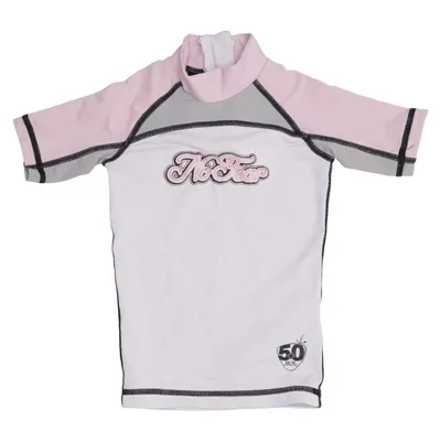 T-shirt de natation (Gris, Rose) de No Fear Élasthane, Polyamide