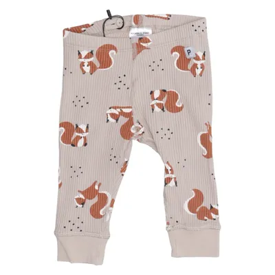 Leggings (Beige, Brun, Flerfarvet) fra Polarn O. Pyret Elastan, Økologisk bomuld