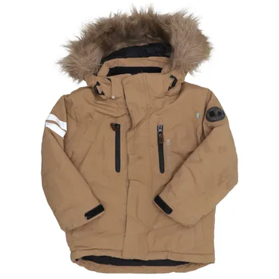 Ski jacket (Beige) from Lindberg Polyamide, Polyester