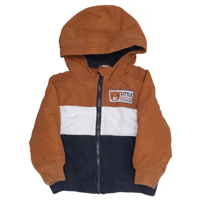 Veste d'hiver (Marron, Bleu, Blanc, Multicolore) de Dopo Dopo Baby Coton, Élasthane, Polyester