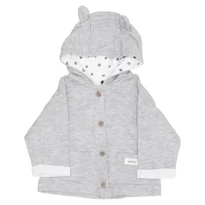 Hoodie (Gray) from Newbie by KappAhl Cotton, Viscose