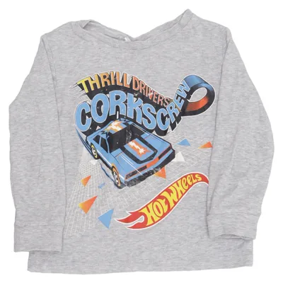 T-shirt à manches longues (Gris, Multicolore) de Hot Wheels