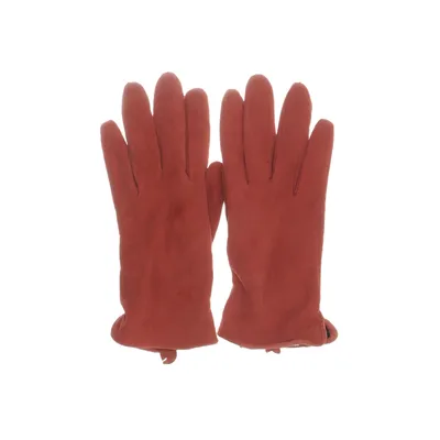 Gloves (Brown) from Handskmakaren Polyester, Suede