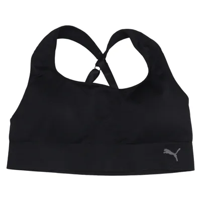 Sports bra (Black) from Puma Elastane, Polyamide, Polyester