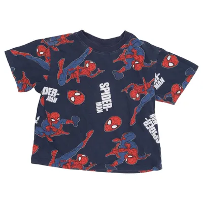 T-shirt (Blauw, Rood, Meerkleurig) van Marvel Katoen