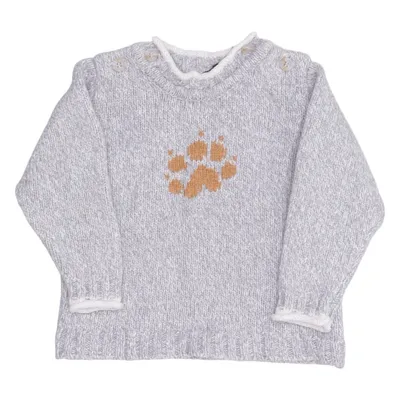 Trui (Grijs, Bruin) van Obaïbi Polyamide, Viscose, Wol