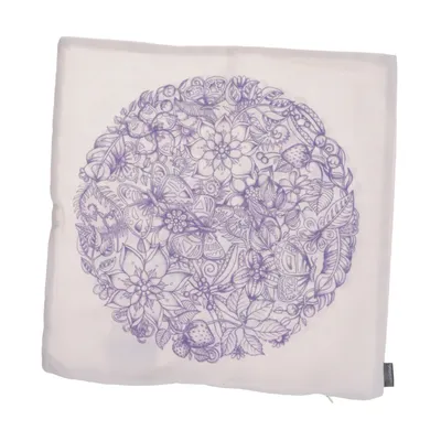 Sierkussensloop (Beige, Lila) van Society6